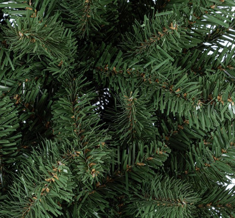 Albero di Natale slim alto 210 cm con 963 rami